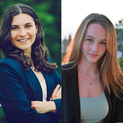 Nina Burghardt und Lina Maul